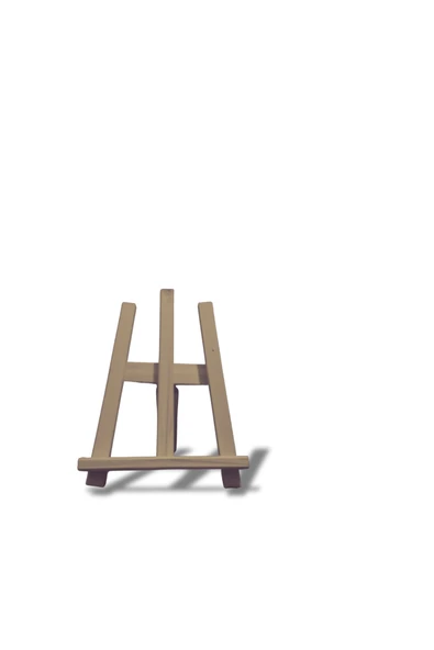 ERTU Mini Ahşap Şövale Menteşeli 32 Cm Şövalye - Resim 2