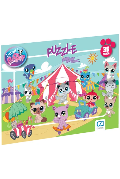 CA Games LITTLEST PET SHOP FRAME PUZZLE 35 PARÇA (Karışık desen gönderilecektir.) ürün görseli 1