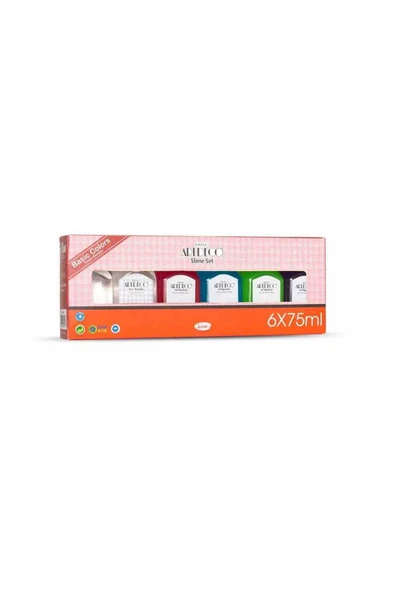 Artdeco 052I-As1 Slime Seti 6x75 Ml Set - Temel Renkler ürün görseli 1