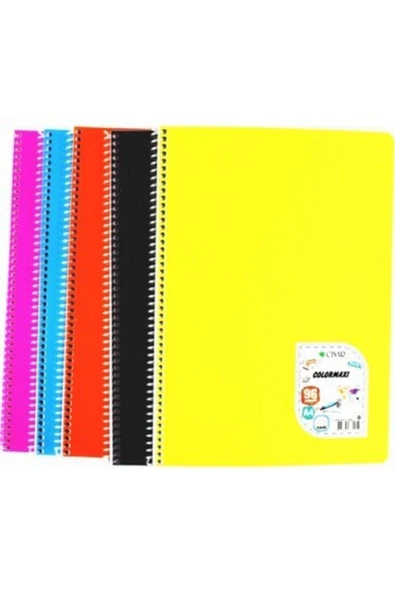Kingko 1 Adet Çizgili Ve Spralli 72 Yaprak A 4 Boyutlu Defter ürün görseli 1