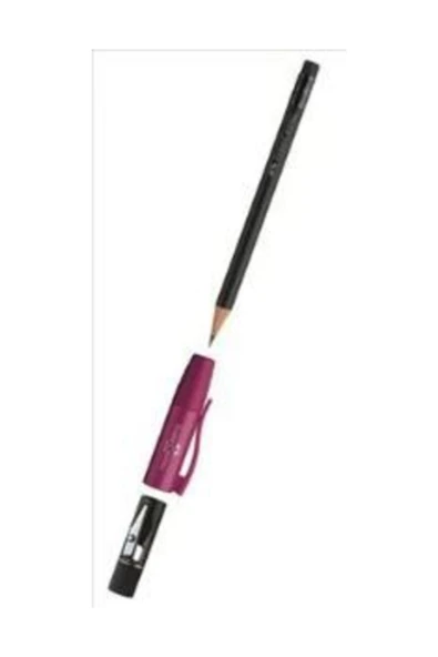 Faber Castell Kurşun Kalem Kırmızı Kalemtıraş Başlıklı ürün görseli 1