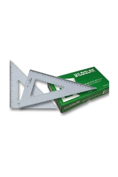Yıldızlar Plastik Gönye Seti 26 Cm. (30-60-90 Ve 45-45-90) ürün görseli 1