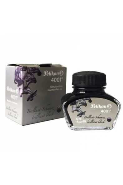 Pelikan DOLMA KALEM MUREKKEBI SIYAH 30ML (4001) ürün görseli 1