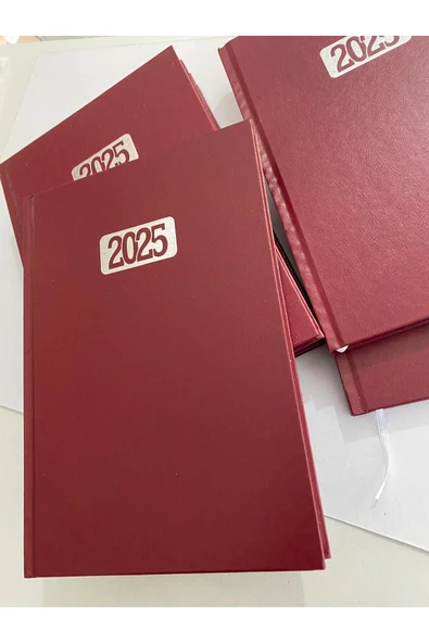 sim kırtasiye 2025 AjANDA Bordo ürün görseli 1