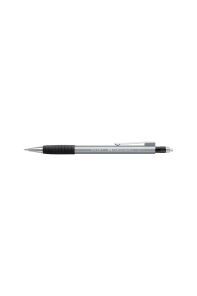 Faber Castell Grip 1347 0.7 mm Versatil Kalem,Gümüş,Ergonomik Tutuş, Yaylı Uç ürün görseli 1