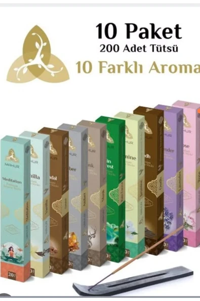 MAHUR 10 Aromalı 200 Lü. ürün görseli 1