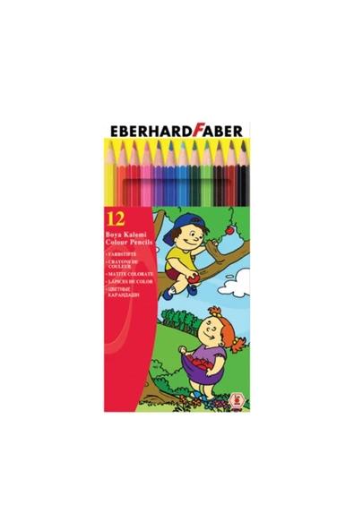 Eberhard Boya Kalemi 12 Renk Tam Boy 5700514912000 ürün görseli 1