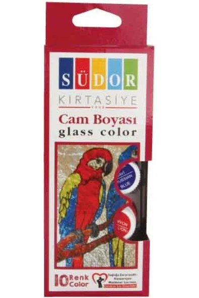 Südor SÜDOR CAM BOYASI SU BAZLI 10x15 ML SD322S 1 ADET ürün görseli 1