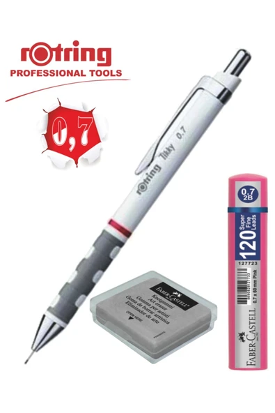 Rotring Rotrıng Tıkky 0,7 Versatil Hamur Silgi 120li Min Beyaz ürün görseli 1