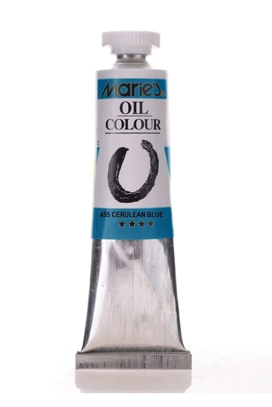 Maries Oil Colour Yağlı Boya 170ml 455 Cerulean Blue ürün görseli 1