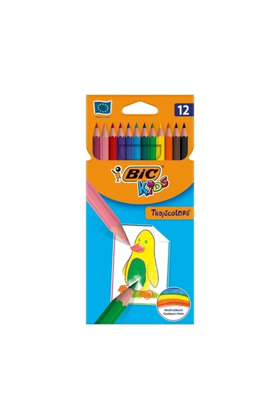 Bic Kids Tropicolors 2 12'li Boyama Kalemi ürün görseli 1