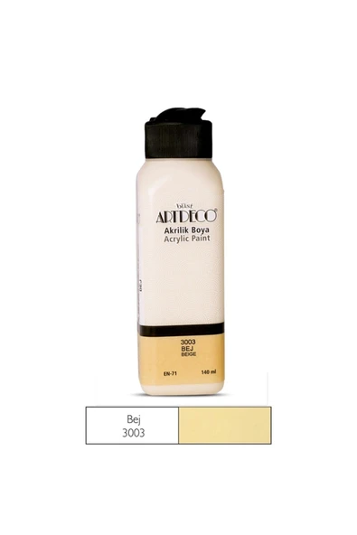 Artdeco Akrilik Boya 140 Ml. Bej ürün görseli 1