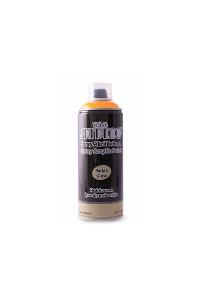 Artdeco Sprey Akrilik Boya 400 ml Neon Turuncu 920 ürün görseli 1