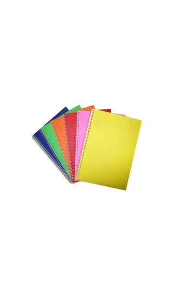 Color Liva A5 Pp Kapak Spiralli Defter 6'lı 72 Yaprak Kareli ürün görseli 1