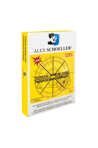 Alex Schoeller Teknik Resim Kağıdı A4 200 Gr. 100'lü ürün görseli 1