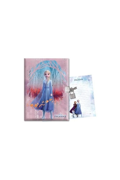 Keskin Color Yayınları Keskin Color Hatıra Defteri Kilitli Frozen II 104 YP 14x20 310210-92 ürün görseli 1