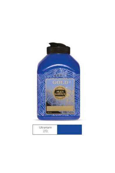 Artdeco Gold Multi Surface Akrilik Boya 500 Ml. 272 Ultramarın ürün görseli 1
