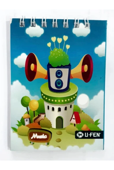 UFEN A7 Spiralli Not Defteri 7,5*10 Cm ürün görseli 1