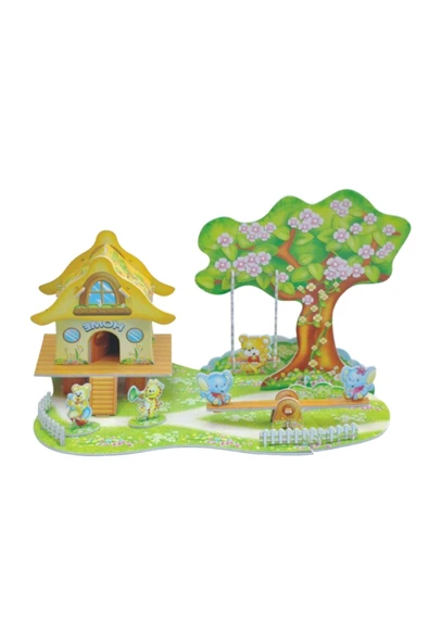 Sadocs Funny 3D Puzzle Masal Cenneti / ürün görseli 1