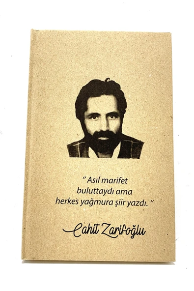 Digi Grand Sert Kapak Cahit Zarifoğlu Not Defteri Planlayıcı Ajanda 13x21 cm ürün görseli 1