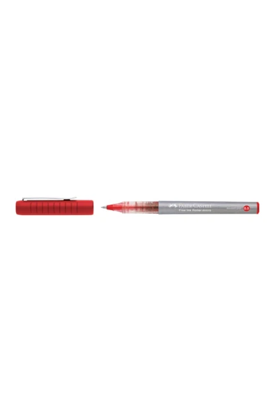 Faber Castell Free Ink Roller Micro Kırmızı 0,5 ürün görseli 1