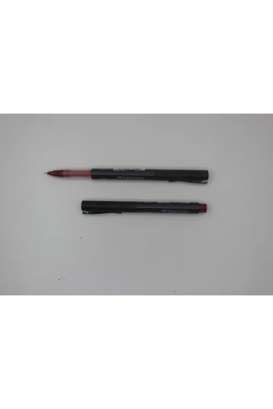 Faber Castell L Needle Point Roller 0.5mm Iğne Uçlu Kalem Kırmızı ( 2 Adet ) ürün görseli 1