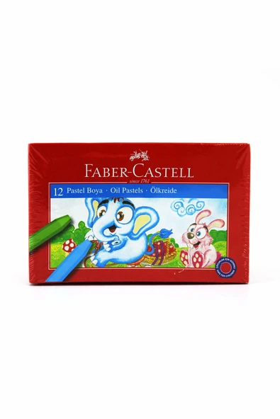 Faber Castell Faber 12 Renk Pastel Boya 125312 ürün görseli 1