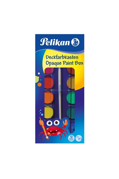 Pelikan F 355 P-12 Suluboya 12 Renk ürün görseli 1