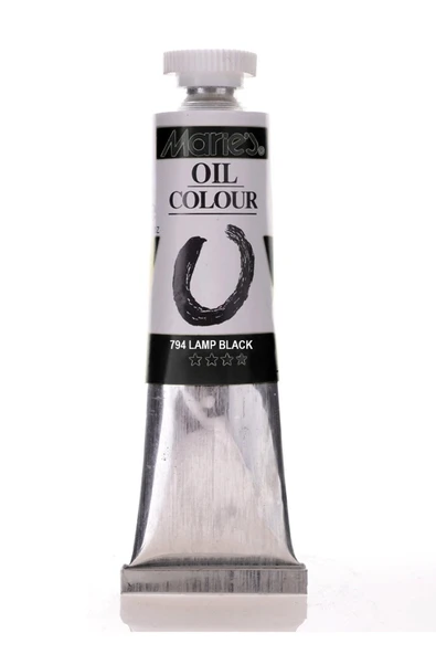Maries Oil Colour Yağlı Boya 170ml 794 Lamp Black ürün görseli 1