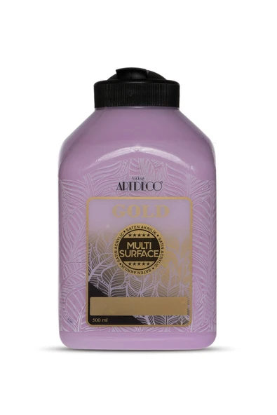 Artdeco Gold Multi Surface Saten Akrilik Boya 500ml 261 Lila ürün görseli 1