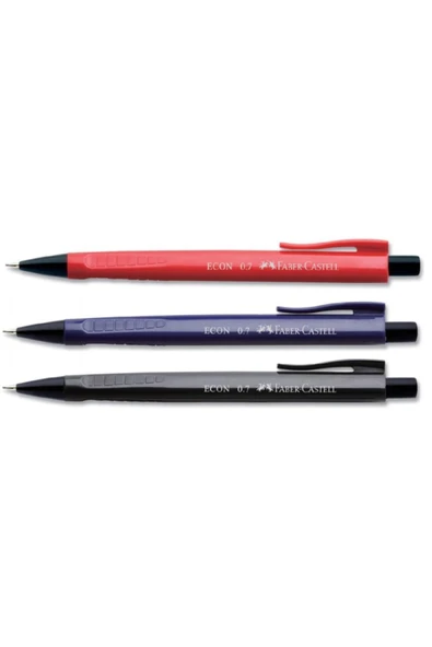 Faber Castell Lacivert tek renk Econ Koyu Renkler Versatil 0.7 Uçlu Kalem ürün görseli 1