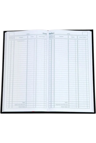 SİM Kasa Defteri 17x24 160 Yp ürün görseli 1