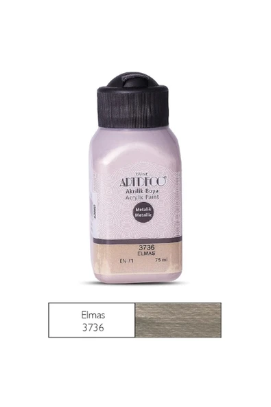 Artdeco Metalik Akrilik Boya 75 Ml. Elmas ürün görseli 1