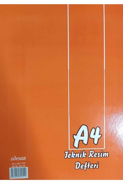 AKYOL KİTABEVİ A4 Teknik Resim Defteri ürün görseli 1