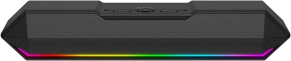 HAVIT Gamenote SK772BT RGB Aydınlatmalı Bluetooth Soundbar - Siyah ürün görseli 1