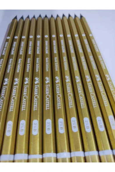 Faber Castell Kurşun Kalem-faber-castell 2,5 B Sınav Kalemi 12 Adet ürün görseli 1