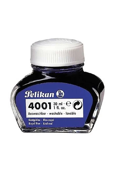 Pelikan 4001 Yazi Mürekkebi Mavi ürün görseli 1