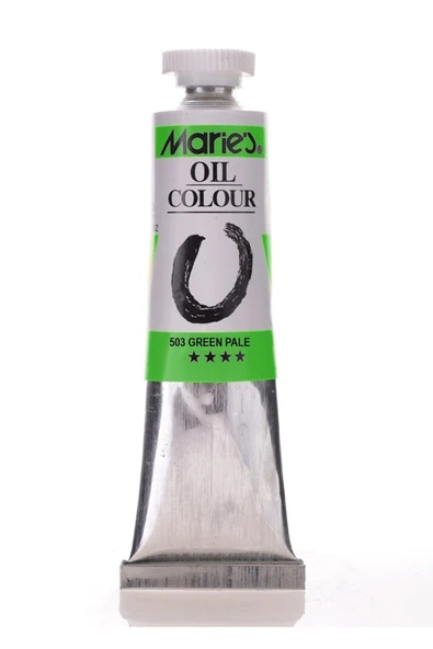 Maries Oil Colour Yağlı Boya 170ml 503 Green Pale ürün görseli 1