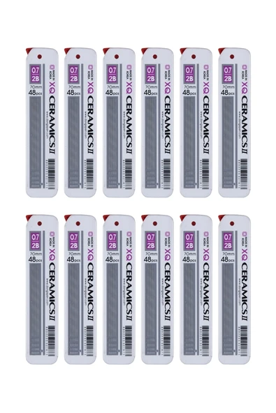 Dong-A Ceramics 0,7 Versatil Uç Min 2b 70 Mm 48'li 12'li Tüp 1 Paket 576 Minyeni Dökülmez Kapak ürün görseli 1
