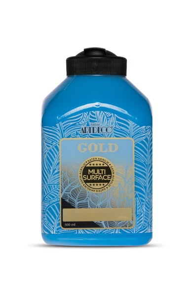 Artdeco Gold Multi Surface Saten Akrilik Boya 500ml 269 Royal Mavi ürün görseli 1