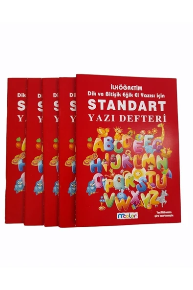 mcolor Dik Ve Bitişik Eğik El Yazısı Için Güzel Yazı Defteri A5 24 Sayfa (4 ADET) ürün görseli 1