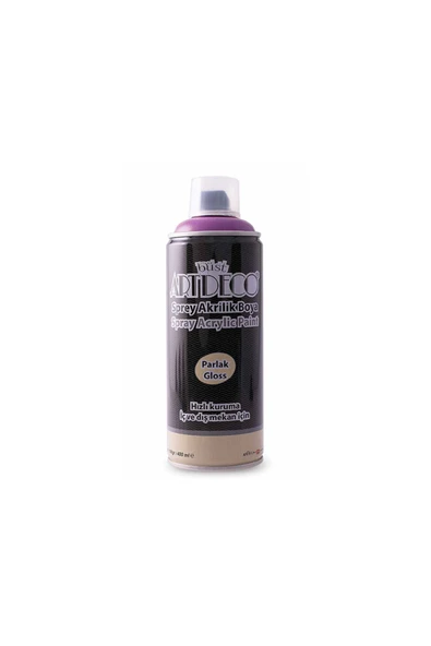 Artdeco Akrilik Sprey Boya 400ml Kızıl Mor 435 ürün görseli 1