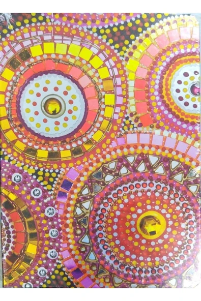Keskin Color Yayınları Pella Paper Desenli Ornament 12*17 160yp Çizgili Bloknot ürün görseli 1