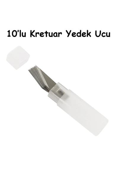 Mikasso Kretuar Bıçağı Yedek Uç 10lu ürün görseli 1