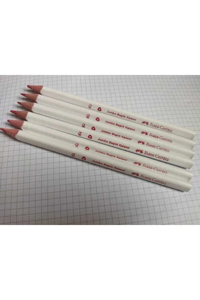 Faber Castell Jumbo Başlangıç Başlık Kalemi 6 Adet - Resim 3
