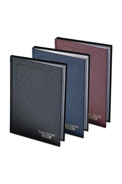 Bayındır ELMA Ticari Fihrist (no 2 / 4001) 8 Yaprak 70 Gram (20*28 Cm) ürün görseli 1