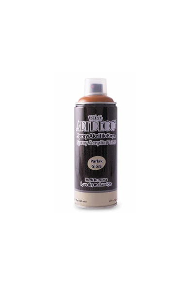 Artdeco Akrilik Sprey Boya 400ml Kahve 650 ürün görseli 1