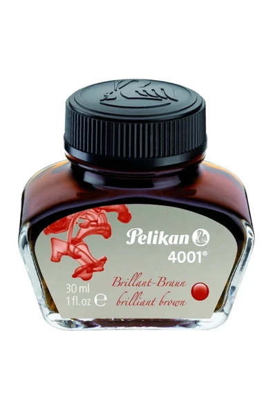Pelikan 4001 YAZI MÜREKKEBİ KAHVERENGİ ürün görseli 1
