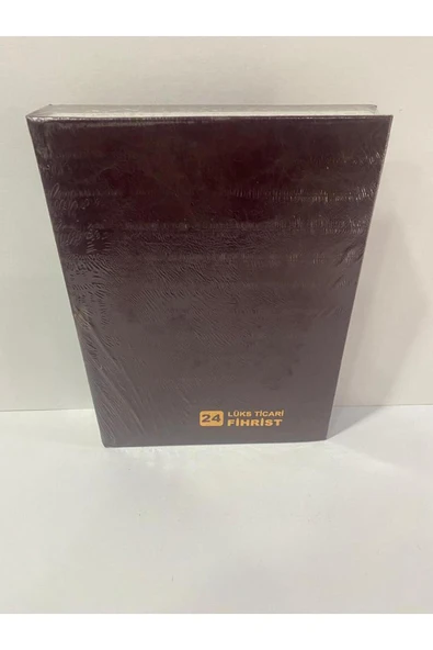 Gülpaş 176 TİCARİ FİHRİST 20X28 (TERMO DERİ KAPAK) 24 LÜ ürün görseli 1