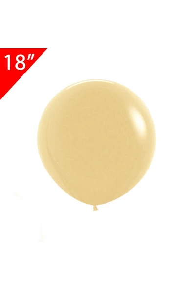 asöy 18 Inç Pastel Ten Rengi Jumbo Büyük Boy Balon 45 Cm ürün görseli 1